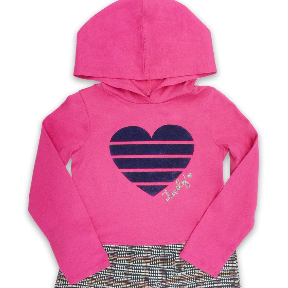 Garanimals Toddler Girl Long Sleeve Hooded Tee